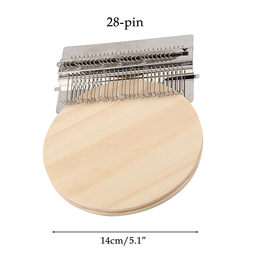 Mini Telaio da Rammendo Speedweve Type Weve Tool, Kit Telaio per Tessitura Piccolo, per Rammendare Rapidamente Jeans, Riparare Abiti, Arti di Tessitura Fai-da-te, Telaio da