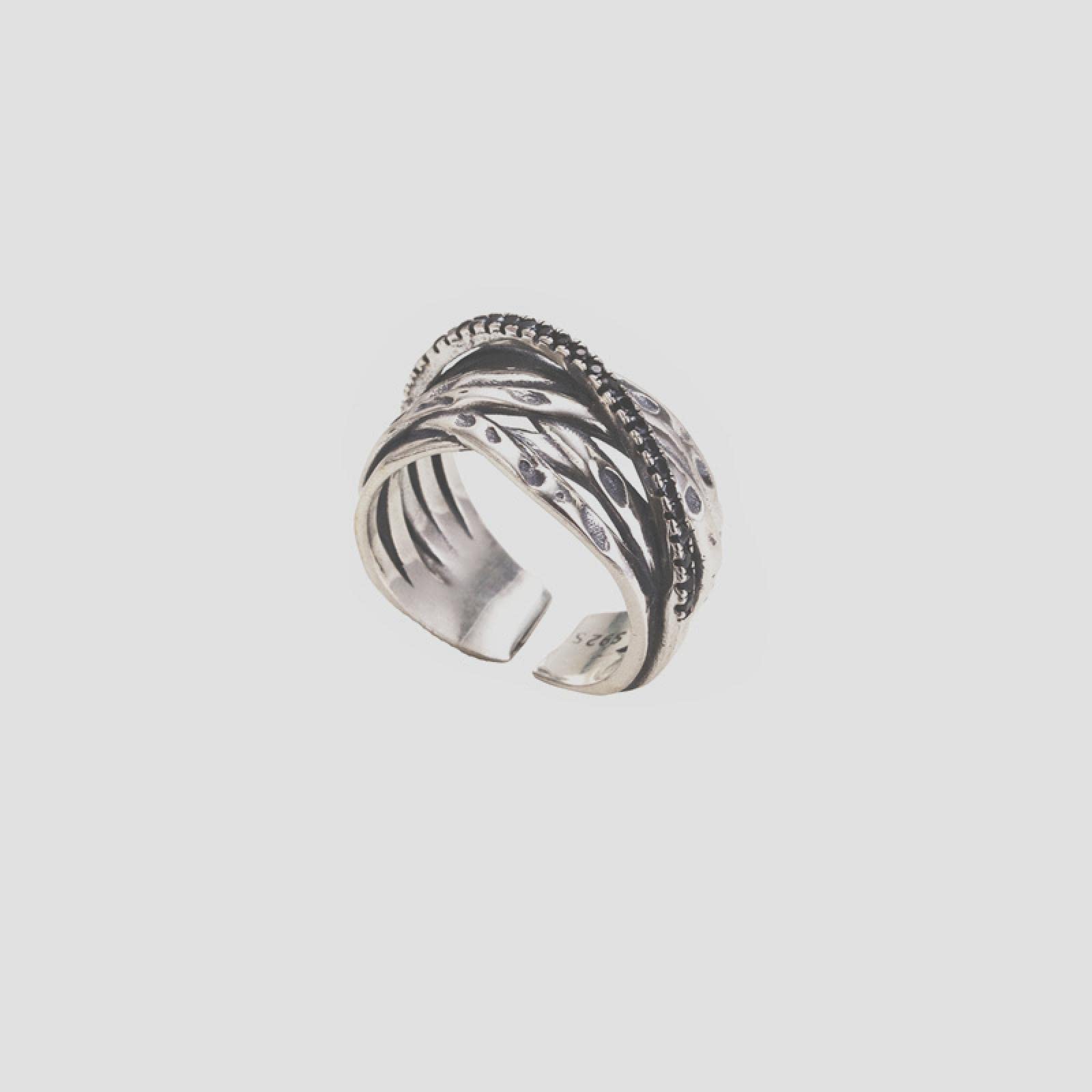 Anelli Regolabili con Dichiarazione in Argento Sterling, Anelli for San Valentino da Donna