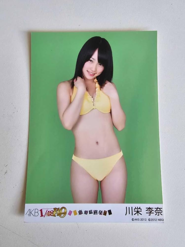 AKB48 1/149 恋愛総選挙　生写真 水着 Amazon.co.jp: AKB48 川栄李奈 AKB1/149 恋愛総選挙 PSP版 封入