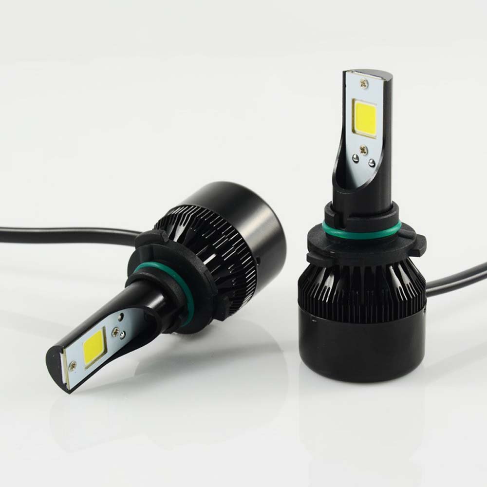 2 * 50 W 4400 lm każda żarówka 6000 K biała LED zestaw reflektorów samochodowych żarówki lampa H/L super jasna H7 Auto Reflektor LED