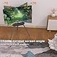 PUTORSEN Staffelei TV-Ständer für TV 43-65 Zoll, schwenkbar höhenverstellbar Tripod TV Stand mit Ausstattung Regal, 70 Grad schwenkbar, hält bis zu 40 kg, max. VESA 400 x 400