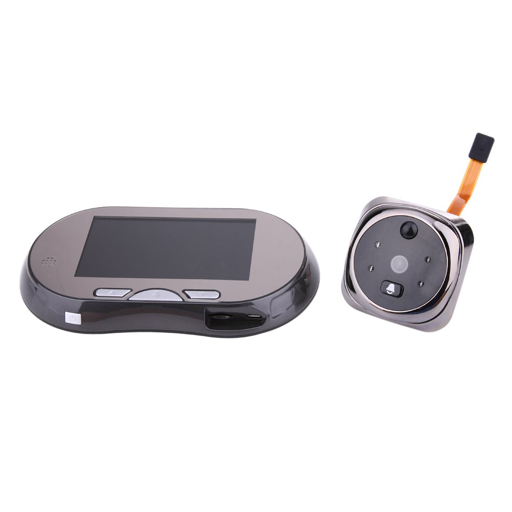 TEKMAGIC 3.5 " LCD Digital Mirilla Espectador de la Puerta Timbre de la Cámara de Vigilancia de Vídeo 150 ° Vista de Gran Angular