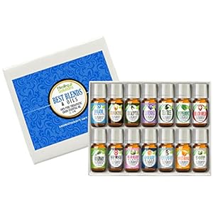 Healing Solutions – Best Blends & Oil Essential Oils Set (14x10ml) Top Best Blends, Pure Variety Pack for Aromatherapy, Diffusers – Essential Oils Aromatherapy Set – Aromatherapy Oils