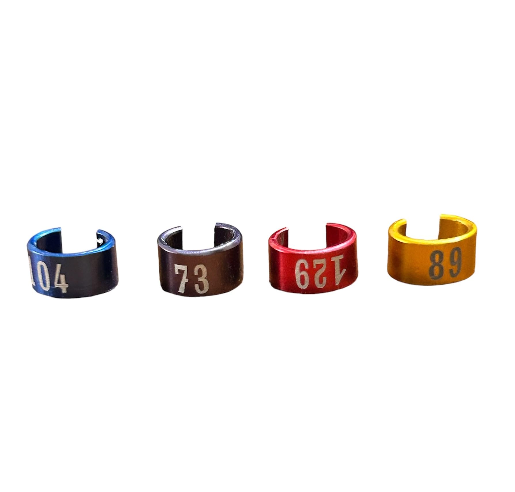 Gorilla pets Bird/Parrot DNA Identification Ring (Cockatiels Ring Set of 4)-image-9