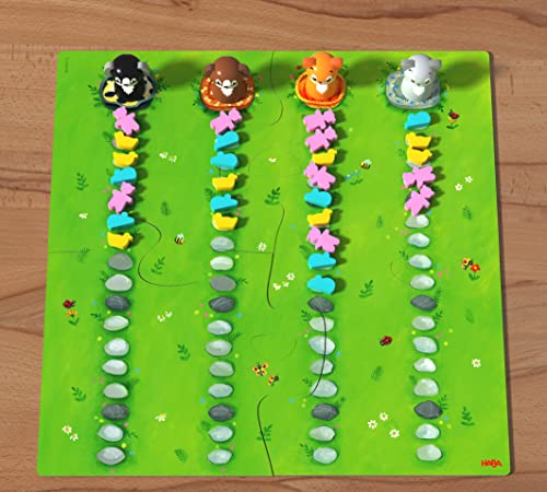Juego infantil de mesa de recorrido y acumulación La Cuadrilla de Mascotas HABA 1307024004 3