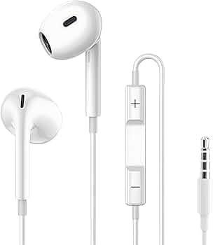 Amazon.co.jp: イヤホン 有線イヤホン 3.5mmジャック HIFI音質 音量