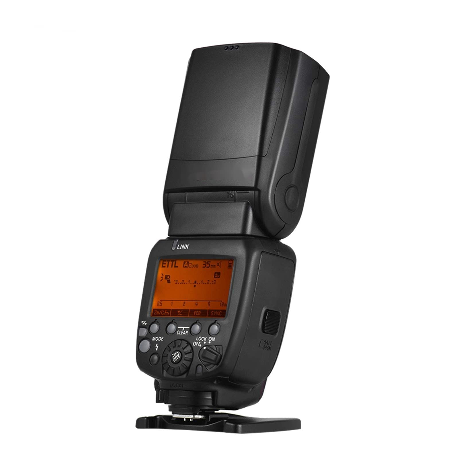 GoolRCCamera Flash, YN600EX-RT II Professional Creative TTL Master Flash 2.4G Wireless 1/8000s HSS GN60 Support Auto/Manual Zooming for Camera as 600EX-RT YN6000 EX RT II