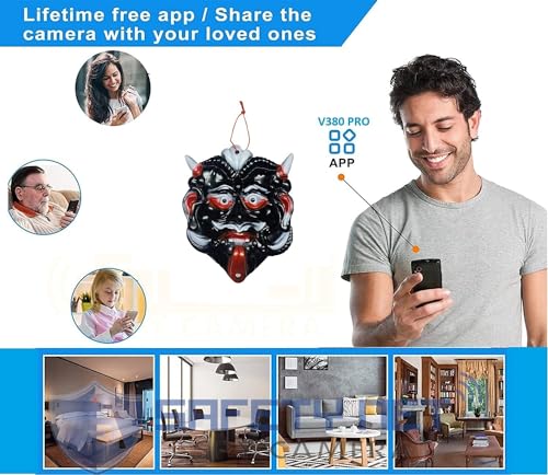 Image of WiFi Multi Plug - Hidden Camera with Live Feed WiFi - Indoor Security Camera 1080P HD Hidden Nanny Cam Motion Detection Spy Cam - with 32GB MicroSD Card (Nazar BATTU)