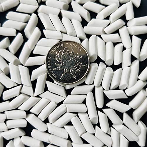 Tonmp 46456 5 Lbs 3/16 Inch X 3/8 Inch Rock Tumbling Ceramic Pellets Filler Media thumb #1