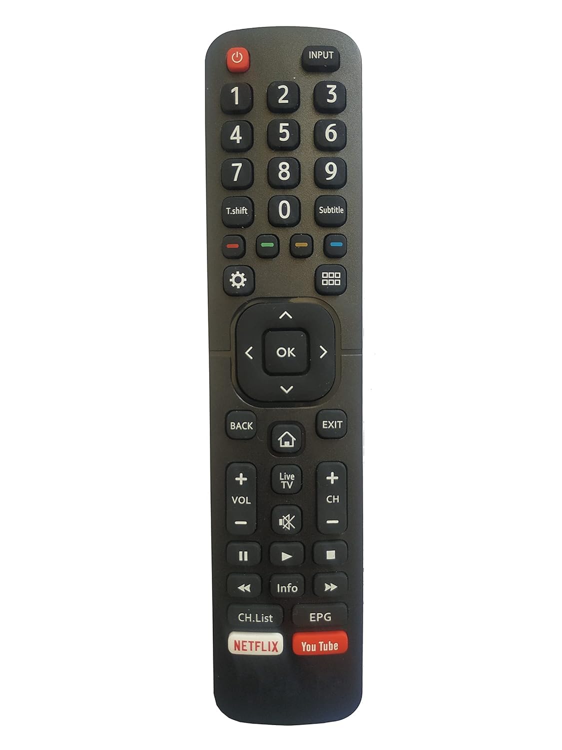 Neuronmart® Led LCD Smart TV HDTV Remote Control with Netflix & YouTube Function Compatible for Lloyd Tv Remote (B0CK731RDB) Amazon Price History, Amazon Price Tracker