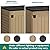 YITAHOME Outdoor Horizontal Storage Sheds w/o Shelf, 35 Cu Ft Lockable Resin Waterproof Shed, Ideal for Garden Tools, Easy to Assemble, Brown