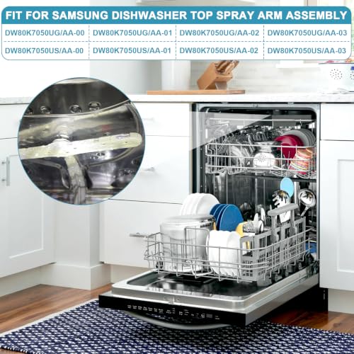 Image of DD82-01309A Dishwasher Upper Spray Arm Rotor Fit for Samsung Dishwasher