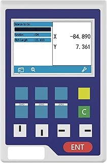 HYSOND Lathe Mill LCD DRO 11 Languages YH800-2A (Size : Only Display)