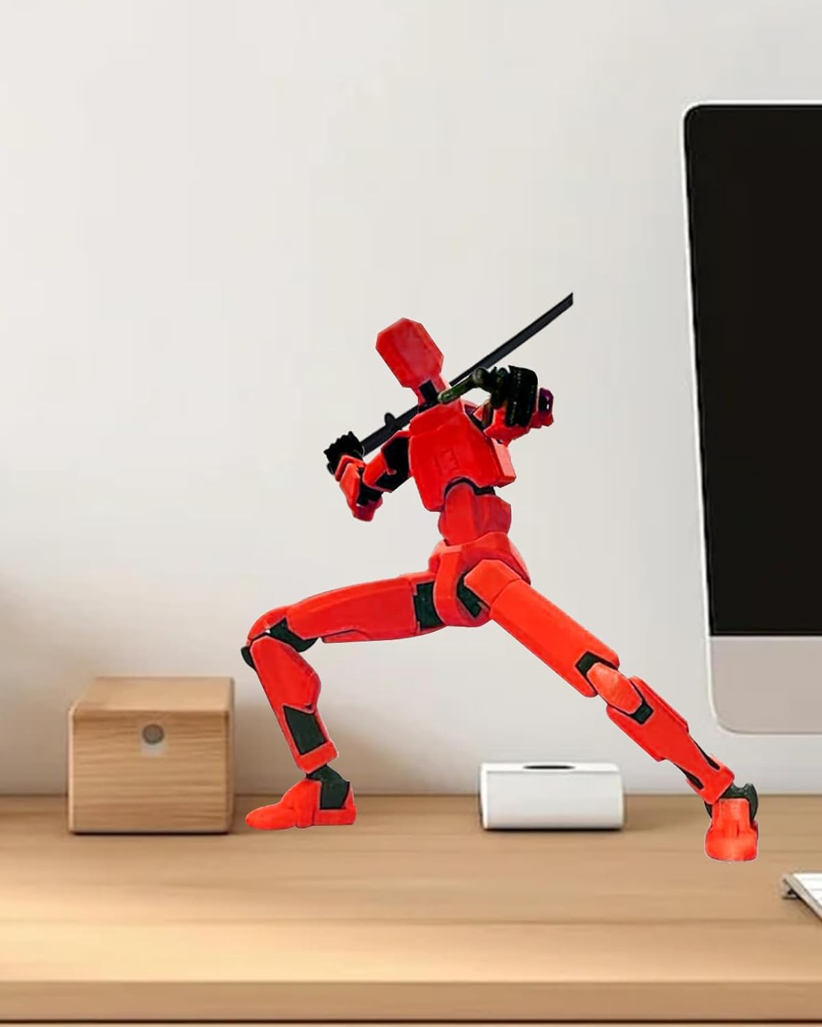 INOCEAN 6PCS Dummy 13, t13 Action Figure, 3D Printed Figures, 3D Printed Toys for Desktop Decor&Game Lovers, High Degree&Freedom Multi Articular Action Figures - Image 6 thumbnail