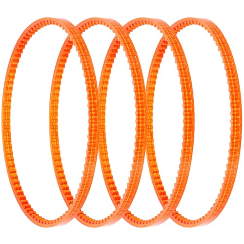 SHINEOFI Correas Reutilizables para Máquina de Algodón de Azúcar 4 Piezas Resistentes para Repuesto de Herramientas de Fabricación de Dulces en Interiores Accesorio para Dispensador de