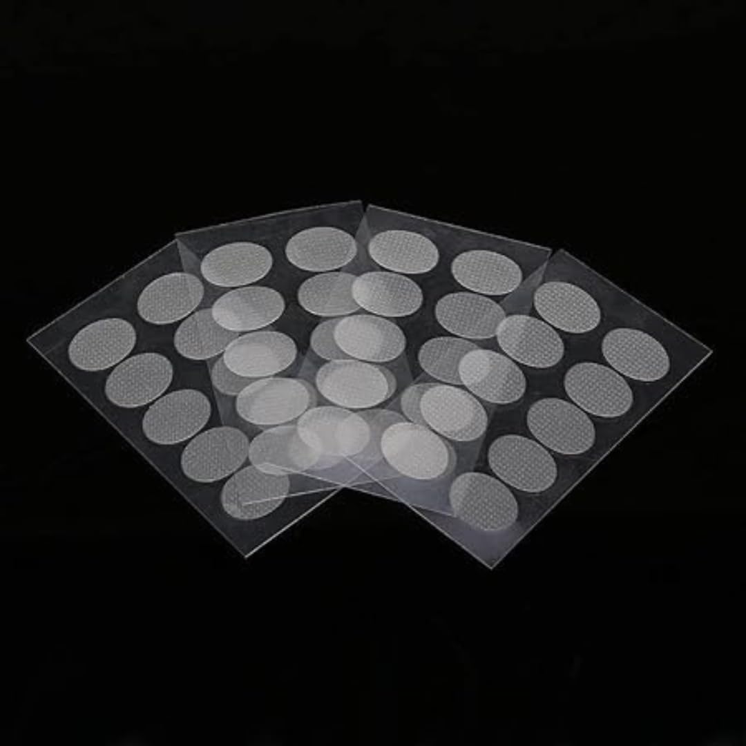 Invisible Ear Lobe Support for Earrings Earlobe Tapes and Stickers Earring Supporter for Heavy Earrings Support Patches Girls & Women (Pack of 50)