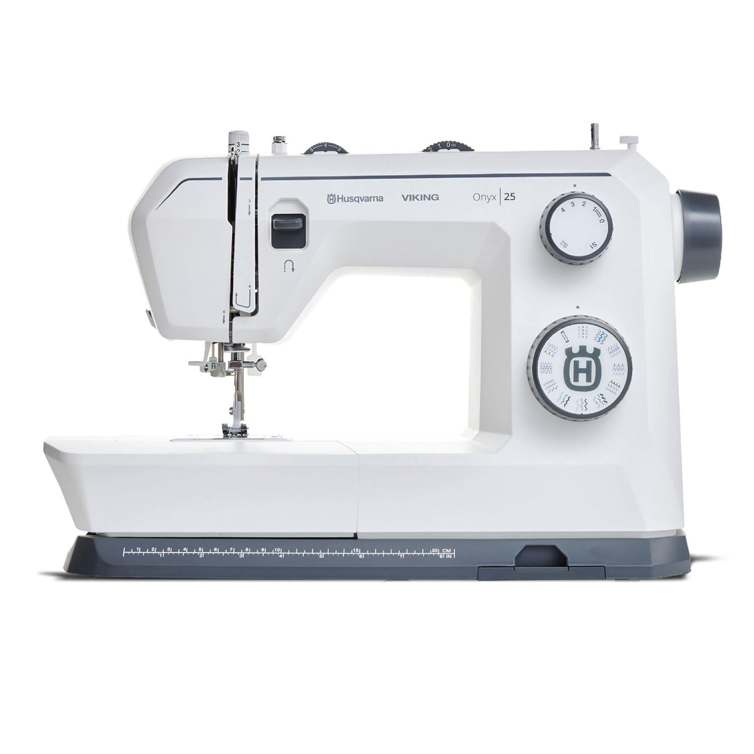 Husqvarna Viking Onyx 25 by Singer | 70-Watt Powerful Motor | 32 Built-In Stitches | 76 Stitch Applications | 7-Row Feed Dog System | Free Online Interactive Master Class Included-image-25