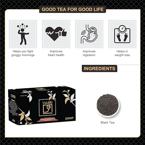 Té negro English Breakfast con 25 saquitos miniatura 6