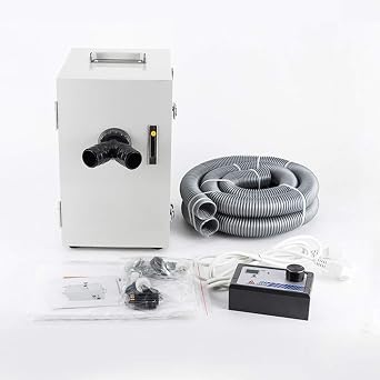 Lab Double Impeller Vacuum Dust Extractor Digital Control Strong Power Dust Collector Artificer Room Vacuum Cleaner JT-26B