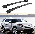 Cross Bars Roof Racks fit for 2011 2012 2013 2014 2015 Ford Explorer,Luggage Crossbars Cargo Bag Carrier Aluminum Rooftop Set Carrying Kayak Bike Canoe