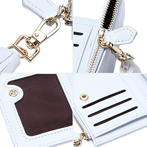 Geead Small Wallets For Women Bifold Slim Coin Purse Zipper Id Card Holder #TOP5
