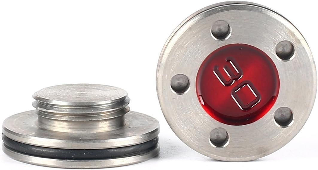 2pcs Golf Putter Pesos (G 10 G 15 G 20 G 25 G 30 G 35 G de Peso 40 G) Rojo Putter para Scotty Cameron Fastback & Squareback