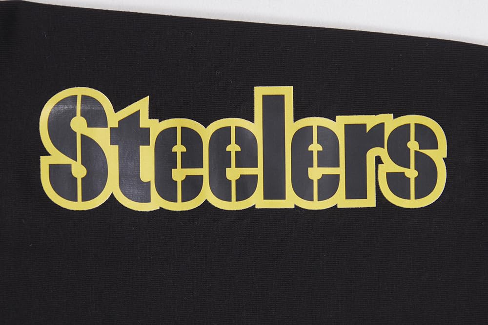 Pro Standard Womens NFL Pittsburgh Steelers Classic Chenille Legging Schwarz S
