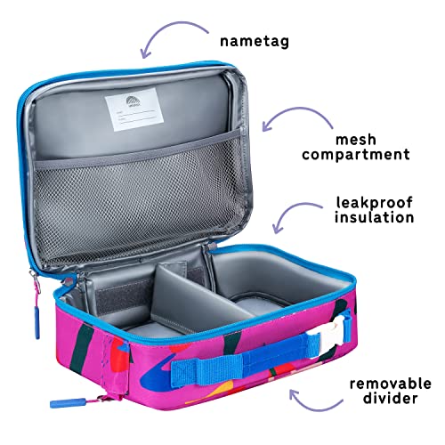 Uninni UNIKLBGA-ABS Abstract Insulated Insulated Lunch Box thumb #5
