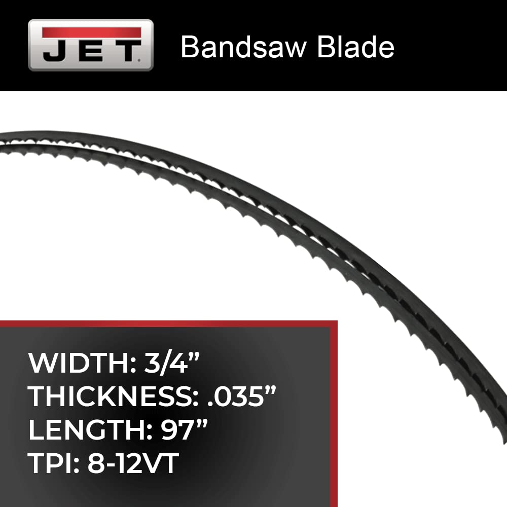 JET Bi-Metal Bandsaw Blade, 3/4