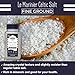 Le Marinier Celtic Salt Organic Fine Ground, 1 lb - 16oz. Mineral Rich 100% Natural and Unrefined. Refillable Salt Shaker. French Sea Salt with Vital Minerals. Hand Harvested (1 lb Fine Ground)