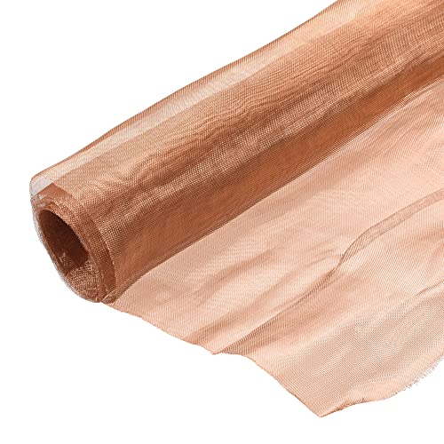 MECCANIXITY Copper Screen Mesh Screen Mesh 40x12inch 60 Mesh Filtration Cloth for Home