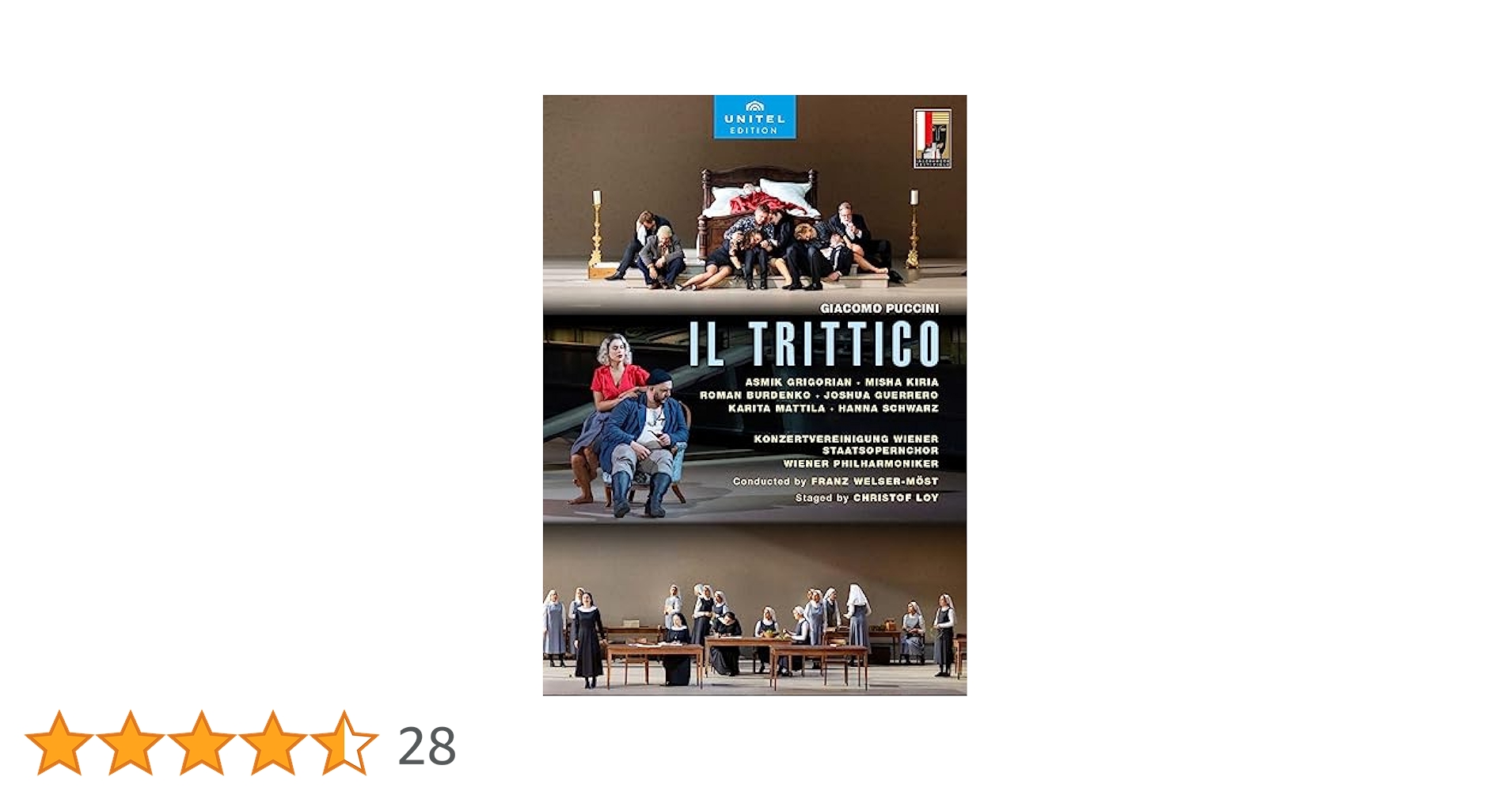 Puccini : Il Trittico. Grigorian, Kiria, Burdenko, Guerrero