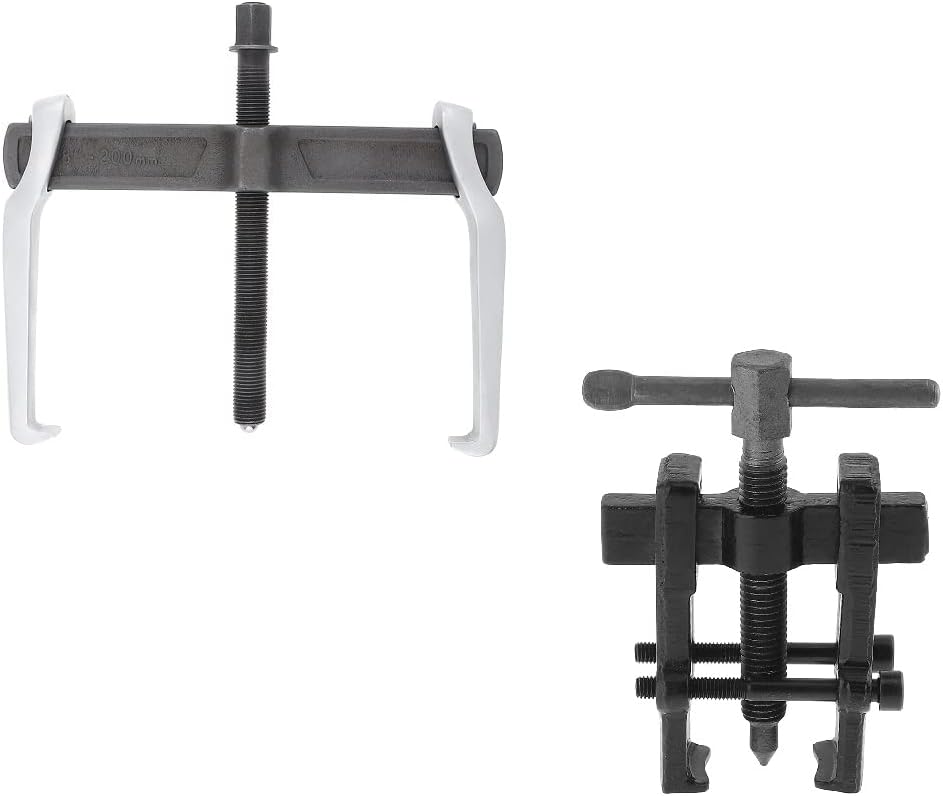 8 Inch CR-V Adjustable 2-Jaw Gear Puller + 2 Inch Adjustable 2-Jaw Gear Puller