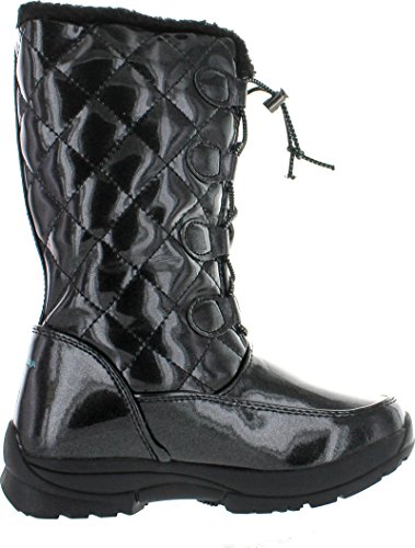 Tundra Girls Sparkles Fashion Quilted Snow Boots2