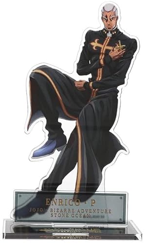 ジョジョの奇妙な冒険 アクリルスタンド エンリコ プッチ ストーンオーシャン アニメ 10周年 記念展 限定 公式 グッズ