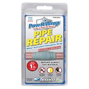 Fernco Fiberglass Repair Kit, 2 x 48 In, Gray, 1 inch (FPW248CS)