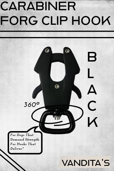VANDITA'S FORG Clip SNAP Hook for Heavy Duty Trainning Dogs (Large) 1