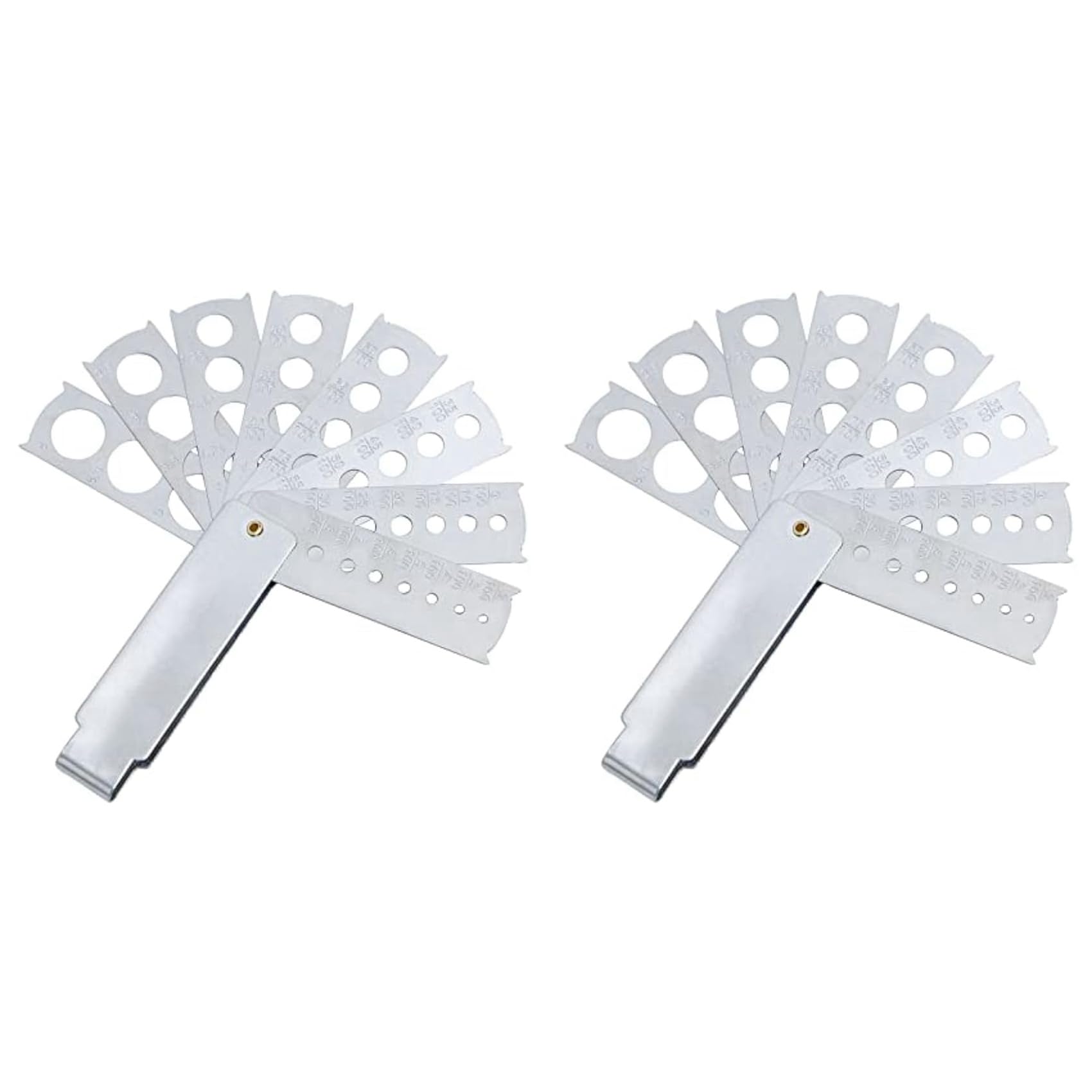 Jnchdghwa 2X Gem Measuring Tool Jewelry Tool Jewelry Equipment Accessory Gem Gauge Stone Measuring Tool for Gem