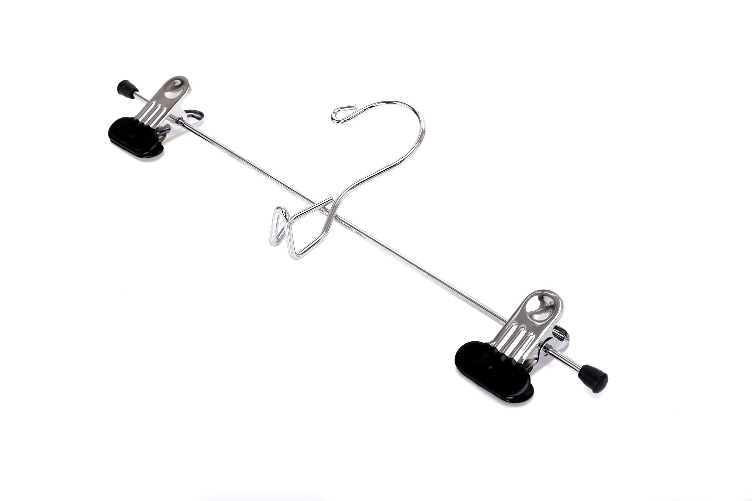 Quality Hangers kleiderbügel verchromter Zusatzstein/Schlaffhänger Chrom 12