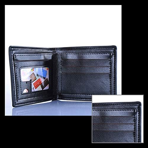 POHOVE Wallet and Belt Gift Set,Gift Set 3pcs hion Valentine's Day Box Accessories PU olleague Father Boyfriend Wallet Watch Belt Men Husband(Black)