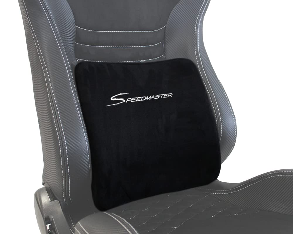 Speedmaster PRO Zero-Flex Racing Simulator Cockpit, SIM Racing Cockpit Rennsimulations-Stuhl mit Lenkrad- & Pedalablage Rot (Race Weave Anthrazit)