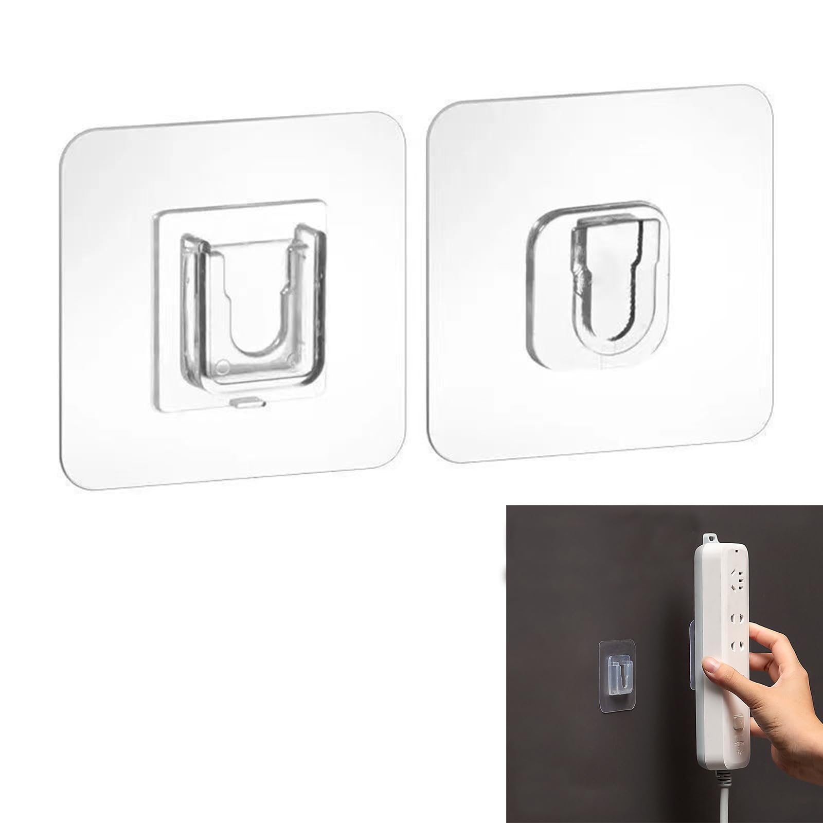 Amazon.co.jp: Doyime 雄雌フック 【20組セット】 コンセントホルダー