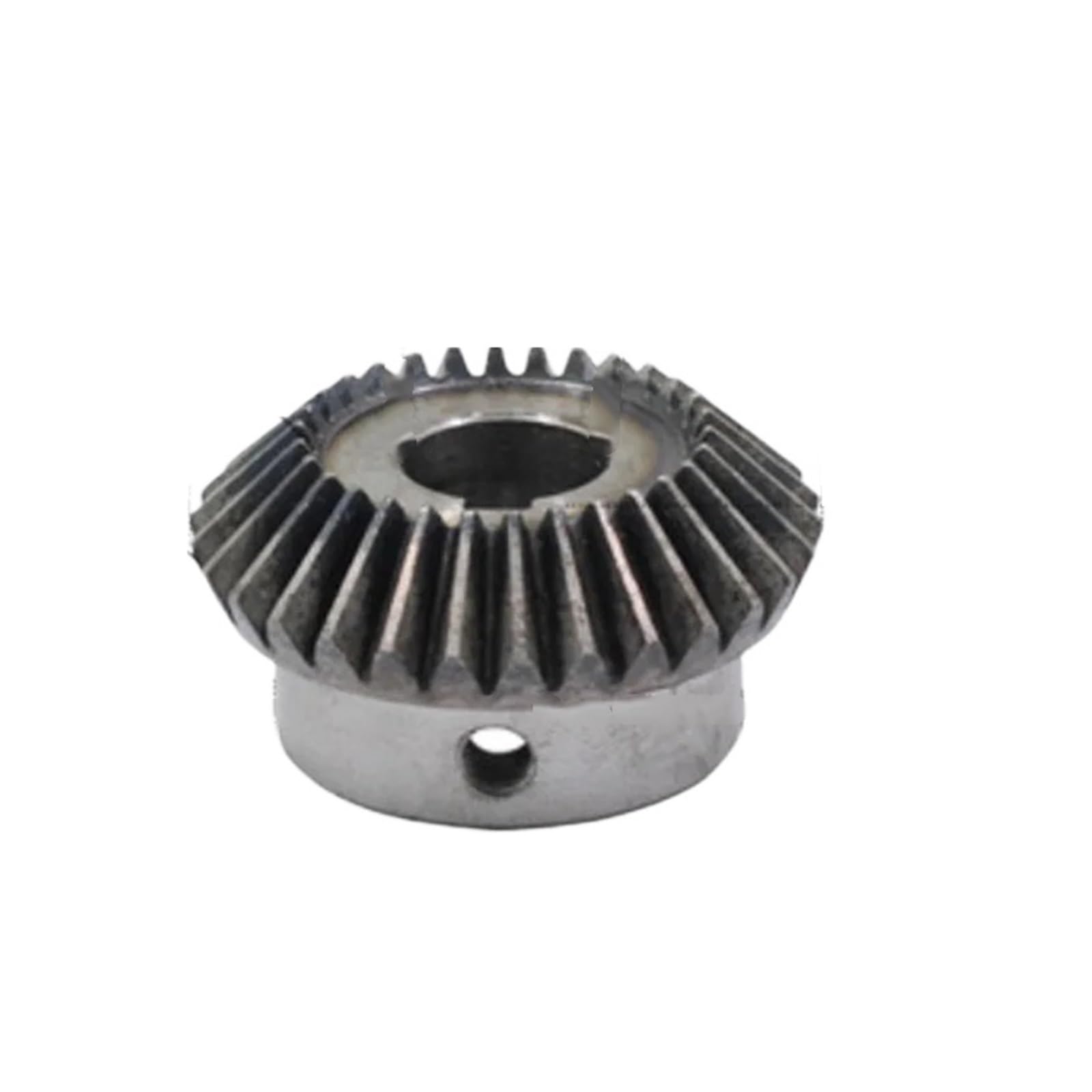 Bevel Gear Pinion Hardware Mechanical Bevel Gear 1.5M 30T with Inner Hole 10mm 12/14/15/16/17/18/20/22/24/25mm 90 Degree Drive Commutation Steel Gears with Screw(25mm Keyway 8mm)