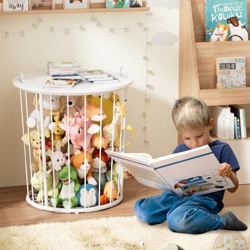 Mueble de almacenamiento de animales de peluche BBLlKE para evitar cuartos caóticos 7