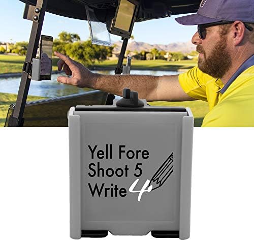 Phone Caddy Funny Quotes - The Funniest Phone Holder Built specifically for Golf - Fits All Popular Smart Phones (Shoot) 1 Phone Caddy Funny Quotes - The Funniest Phone Holder Built specifically for Golf - Fits All Popular Smart Phones (Shoot)