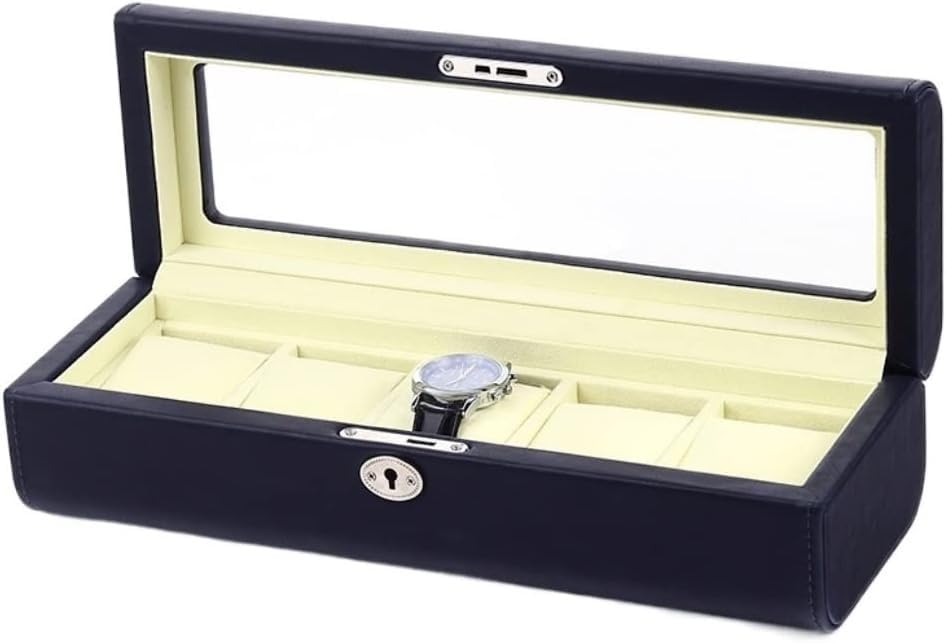 Boîte montre YZCIS en cuir PU idéale pour sublimer votre coiffeuse