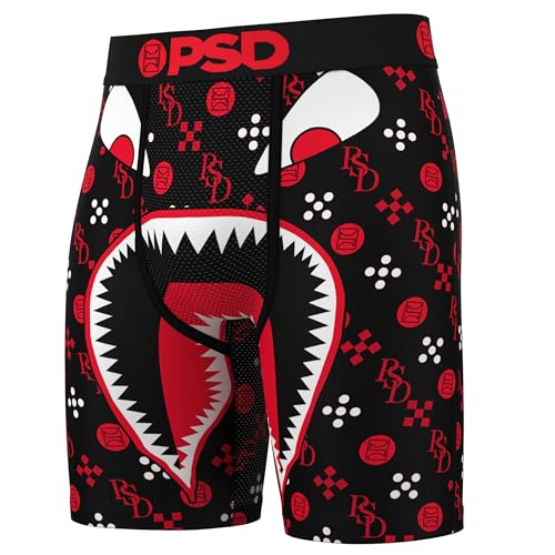 PSD Men's Rosa Red Boxer Brief 3-Pack, Multi, M3