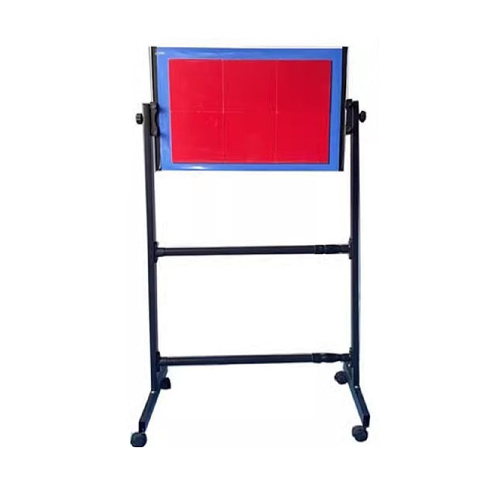 Tavola da Ping Pong con Ruote, Attrezzo for Rimbalzo da Ping Pong Regolabile Multi-Angolo, Doppio Uso da Tavolo/Pavimento, for Casa, Palestra E Scuola