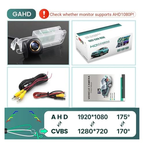 Caméra de recul pour Jeep Compass 2017-2021 AHD 720p 552 - 2
