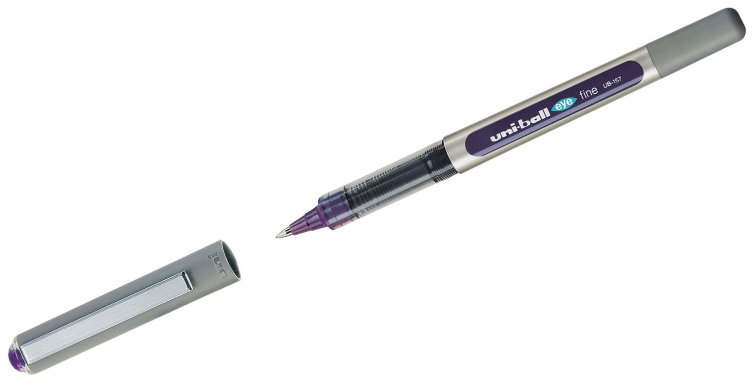 Eye fine Roller pen, Violet, Pack of 1